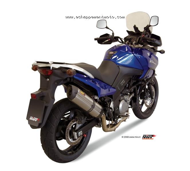 ECHAPPEMENT MOTO MIVV SUONO SUZUKI DL 650 V STROM 2